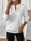 Hazel | Half-Zip Long Sleeve Sweater