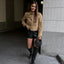 Grace | Women’s Suede Jacket with Tailored Fit an Button Closure