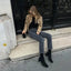 Grace | Women’s Suede Jacket with Tailored Fit an Button Closure