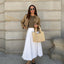 Grace | Women’s Suede Jacket with Tailored Fit an Button Closure