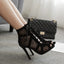 Amara | Lace-Up Mesh Stiletto Sandals