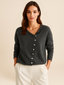 Tori | Single-Breasted Knit Cardigan