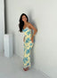 Chloe | Women’s Sleeveless Yellow Slim-fit Maxi Dress