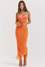 Gia | Women’s Adjustable Strap Floral Maxi Dress