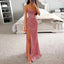 Olive | Women’s Strapless Maxi Dress with Elegant High Slit